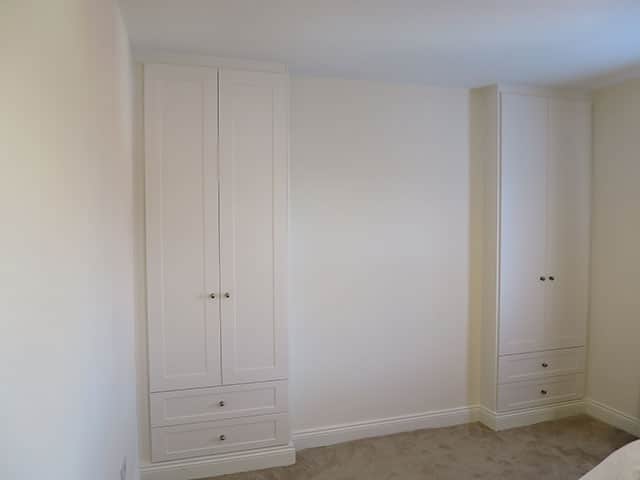 alcove wardrobes with drawers